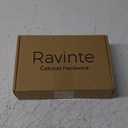 Ravinte 25 Pack Solid 4 Inch Center to Center Slim Square Bar Drawer Handles - Cabinet Hardware in Matte Black - Kitchen Handles and Pulls