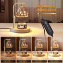 Mothers Day Gifts, Candle Warmer Lamp with Adjustable Height, Timer & Dimmer, Birthday Gifts for Women, Elegant Gift Box & Greeting Card, Candle Lamp with 2 Bulbs for Home Decor/Bedroom/Office