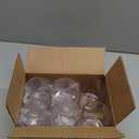 US Acrylic Classic Clear Plastic Reusable Drinking Glasses (Set of 6) 12oz Rocks Cups | BPA-Free Tumblers, Made in USA | Top-Rack Dishwasher Safe