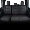 AOMSAZTO Seat Covers for Ford F150 XL XLT: 2015-2026 SuperCrew & F250 F350 F450 2017-2026 Super Duty Crew Cab XL XLT, Custom Fit Full Set Faux Leather Black