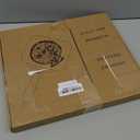 Aluminum Metal Pizza Peel, Pizza Peel 12 inch with Foldable Wood Handle, Pizza Spatula, Pizza Spatula for Oven, with Pizza Cutter, Pizza oven accessories (12'' x 14'')