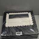 qiqee Auto-pop Up Black Cookie Box with Window 24Pcs 14x10x2.5 inch Pastry Macaron Bakery Box for Packaging