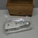 METOWARE Straight Trailer Coupler for 3" Channel, 2" Ball Trailer Tongue Coupler 3,500LBS