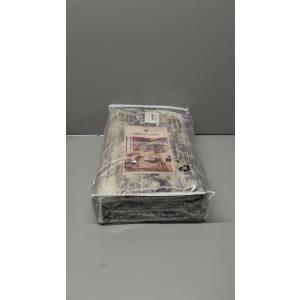 Gray Brown 5x7 Area Rugs for Living Room Washable Low Pile Soft Faux Fur Vintage Boho Carpet Rug Non Slip Sound Absorbing Geometric Floral Rug for Bedroom Office Patio Dining Room Kids Room, Hazel