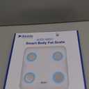 Alcedo Smart Body Fat Scale, Digital Scale with BMI, Fat Percentage, Muscle Mass, Color-Changing with Weight Variation, 400 lb, Bluetooth