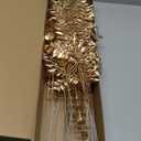 40 Pcs Gold Decor Fake Leaves for Christmas Decor 20inch Gold Leaf Artificiales para Table Wedding Home Room Office Decoracion