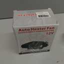 Portable 12v Heater, 200W Fast Heating Fan, Plug into Cigarette Lighter 360 Degree Rotation for Car Windshield, Defroster Defogger Car Heater