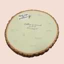 Walnut Hollow Thick Rustic Basswood Round, 10-14" Wide - for Wood Burning, Home Dcor, and Rustic Weddings