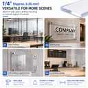Roowest 2 Pcs 30 x 40 Inch, 1/4" Thick Clear Acrylic Sheet