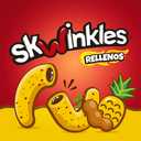 Lucas Skwinkles Pineapple - Tamarind Filled Flavored Sweet & Sour Candy Strips, 0.92oz - 12 Pieces for Treats, Fruit, Parties, Piatas Great for Easter Baskets (EXP 12/26/26)