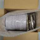 Festiva 200Pcs Gold Dessert Plates 6.3" with Forks 5"- Small Disposable Dessert/Cake/Appetizer Plates Plates- serve 100 guests include 100Plates 100Forks for Wedding & Easter Party &Valentine's Day