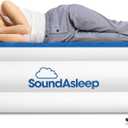 SoundAsleep Products Dream Series Luxury Air Mattress, Comfort Coil Technology, Built-in High Capacity Pump for Home, Camping- Double Height, Adjustable, Inflatable Blow Up, Portable (Twin Size) (Blue)