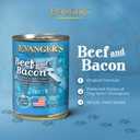 Evanger's Heritage Classics Beef & Bacon Dog Food  12 Count, 12.5 oz Each  Grain & Gluten Free Loaf for Dogs  Limited Ingredient Recipe  Natural Protein-Rich Nutrition (EXP 01/01/29)
