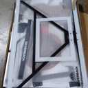 Silverback NXT 54" Wall Mounted Basketball Hoop, Indoor / Outdoor Basketball Hoop with QuickPlay Design (Blue-Black)