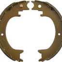 Bendix Premium 906 Rear Parking Brake Shoe for Select Models Lexus RX350, RX450h, Mitsubishi Montero, Subaru B9 Tribeca, Tribeca, Toyota Highlander, Sienna