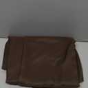 Biscaynebay Textured Fabric Tablecloths 60x84 Inches Rectangular, Brown Water Resistant Tablecloths for Dining, Kitchen, Wedding and Parties etc. Machine Washable