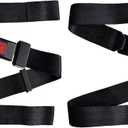 2 PCS Wheelchair Seatbelt,Wheel Chair Accessories Adults,Anti-Slip and Anti-Fall Wheelchair Safety Strap Fixation Belt,Extra Long Size-Adjustable Safety Strap for Elderly,Pregnant,Paralyzed,Patients