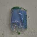 WDIRARA Women's Tie Side Knitted Mini Shorts High Waist Elastic Waisted Summer Cute Shorts (Light Blue)