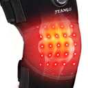 Red Light Therapy for Knee Heated Knee Brace for Pain Relief, Cordless Infrared Light Therapy Knee Wrap, Infrared Red Light Therapy for Body/Joint/Shoulder/Elbow, Gifts for Women, Men