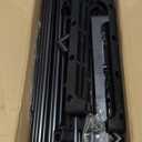 SONGMICS Shoe Rack, 3-Tier Shoe Organizer, Metal Storage Shelf, Upright or Upside Down, for 20-24 Pairs, Stackable, for Entryway, 11.8 x 46.1 x 21.7 Inches, Black ULSA033B01