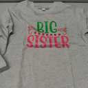 Homie Weekend Big Sister Shirts for Girls Gifts Promoted to Big Sister Announcement Shirt Toddler 2-3T Cute Long Sleeve Cotton T-Shirt