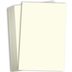 Hamilco Cream Cardstock 11x17 Paper Heavy Weight 80 lb Cover Card Stock
