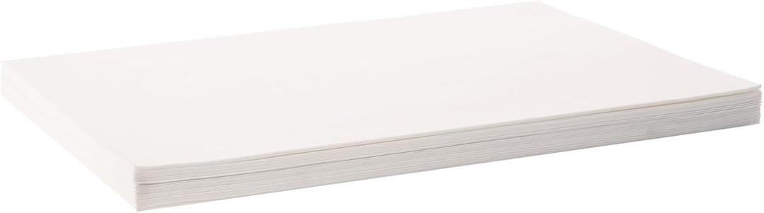 VEVOR Fryer Filter Paper 100-Pack, Oil Filter Paper 25.7" x 16.9", Suitable for 55L-58L Mobile Fryer Filtration Units, Ideal for Restaurants, Fast Food Outlets, and Festival Food Booths