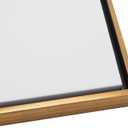 Creative Mark Illusions Floater Frame For 3/4" Deep Canvases - 24x30 Antique Gold - No Glass or Backing - Wood Composite Floating Illusion Frame for Canvas Paintings- With Hanging Hardware