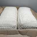 HIGOGOGO 8" Floor Pillow Cushion for Adults, Meditation Cushion Pillow, Blended Corduroy Cover, Large Square Floor Sitting for Tatami Living Room or Yoga, 2Pack, Beige, 8" Thick