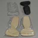 ONUEMP 8 Pieces Heel Pads for Shoes, Silicone High Heel Protectors Grips Inserts for Women Men, Comfort Foot Pad Cushions Filler for Pain Relief, Shoes Too Big, Blister Prevention