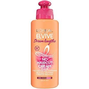 L'Oreal Paris Elvive Dream Lengths No Haircut Cream Leave In Conditioner, 6.8 fl. oz.
