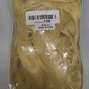 LABEAUT Long Curly Blonde Ponytails Wig with Buns for Women Girls Cosplay Costume Anime Blonde Pigtails Wig with Bangs + Cap (Flax Golden)