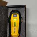 PREXISO 2-in-1 Line Laser Level with Magnetic Stud Finder, Compact Wood Detector with Bubble Vials for Accurate Marking, Multi Surface Wall Scanner Tool for Hanging Pictures Non-Electronic Stud Finder