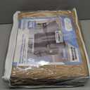 TAOCOCO 100% Waterproof Recliner Covers, Recliner Sofa Covers with Leg Straps, Reversible Recliner Couch Cover for Reclining Chair, Washable Couch Protector for Pets Kids(2 Seater, Camel)