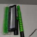 SEAAES 55 Inch Ice Scraper and Snow Brush with Squeegee, Extendable Snow Ice Removal with Foam Grip for Windshield SUV Truck Vehicle Window