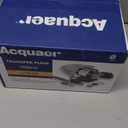 Acquaer Water Transfer Pump DC 12V 1/10HP Portable Electric Water Removal Utility Pump with Switch and Suction Hose Kit, Low Suction Water Removal for RV, Water Beds, Pools, Rain Barrel, Aquariums