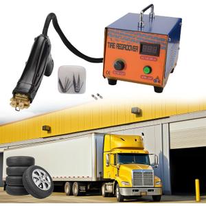HighPower Professional Portable Tyre Regroover for Tread Pattern, 20 Blades