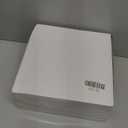 NZVCN 72 Pack White Plastic Plates, 10" Disposable Wave Dinner Plates Elegant Heavy Duty Serving Dishes for Party, Wedding, Thanksgiving, Christmas