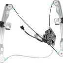 TRQ Front Left Power Window Regulator & Motor Assembly Drivers Side Compatible with 2006-2012 Ford Fusion 2006-2011 Mercury Milan FO1350166