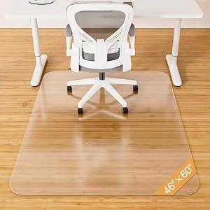 Desk Chair mat for Hardwood Floor Chair mat for Hardwood Floor -46"x60"