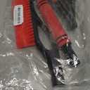 BWBWND Snow Brush with Ice Scraper for Car, 24" Scratch Free Snow Removal Tool with Ergonomic Foam Grip, 2 in 1 Detachable Ice Scraper & Brush for Vehicle Windows/ Windshield (Red)