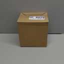 Amyhill 6 Pcs Christmas Tree Candy Jars with Lid Plastic Candy Boxes with Ribbon Card Clear Storage Filling Containers for Christmas Party Favor Xmas Gift Wedding Decoration (Flat Top)