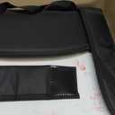 COOLBEBE Kids Travel Tray for Toddler Car Seat, Travel Tray for Airplane, Toddler Car Seat Lap Tray, Carseat Table Tray for Kids Travel Activities (Black -2PCS)