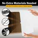 RenoEZ Access Panel For Drywall - 12x12 inch - No Tools Required - Wall Hole Cover - Access Doors For Drywall - Spring Loaded for Wiring | HVAC | Plumbing - Textured White (1)