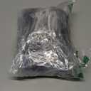 Hair Curlers Set with 24 Rollers (6 Jumbo, 6 Large, 6 Medium, 6 Small) and 24 Clips for All Hair Lengths (Black)