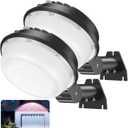 150W LED Barn Light 21000LM Yard Area Light Dusk to Dawn Outdoor Lighting with Photocell 5000K Daylight IP65 Waterproof LED Flood Security Parking Lot Lights for Street Farmhouse Garage, 2 Pack