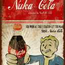Nuka Cola Tin Sign Wall Art For Man Cave,Art Poster For Bar Pub Garage Kitchen Garden Bathroom Office Home,8x12 inch