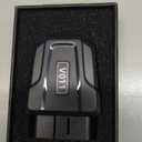 OBD2 Scanner Reader Bluetooth Wireless Auto Diagnostic Scan Tool for iOS & Android for Performance Test Bluetooth 5.4 Car Check Engine Car Code Reader, Clear Error Code Live Data Reset Exclusive APP (black)