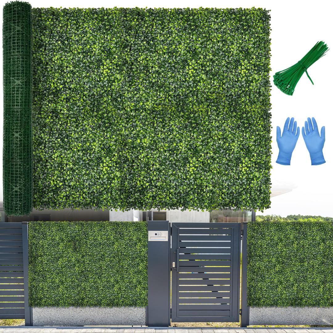 72x144 in (72 Sqft) Artificial Boxwood Greenery Roll Backdrop