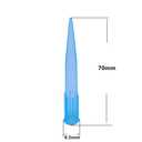 500 Pieces Clear Blue 1000 ul 1 ml Laboratory Lab Plastic Liquid Pipette Pipettor Tips